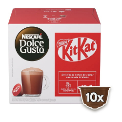 capsula dolce gusto 170 c/ 10 kit kat