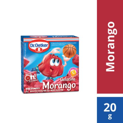 gelatina dr. oetker morango 20g