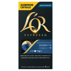 cafe lor capsula c/10 ristretto descafeinado