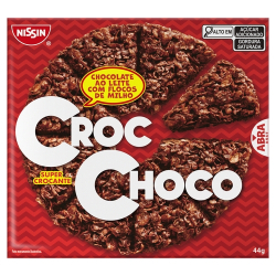chocolate nissin croc choco 44g ao leite