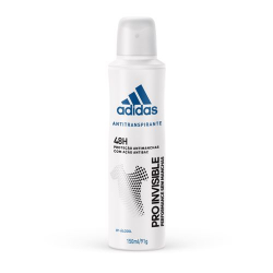 desodorante aerosol adidas 91g for woman pro invisible