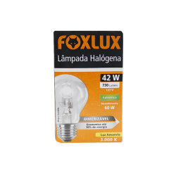 lampada foxlux halogena cl.42wx127v