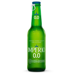 cerveja imperio 330ml sem alcool long neck