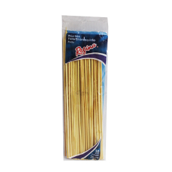 palito churrasco regina madeira 25cm c/50un