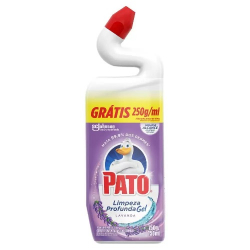 desinfetante uso geral gel lavanda pato limpeza profunda frasco 750ml gratis 250g/ml