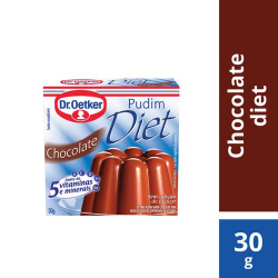 pudim em po diet chocolate oetker 25g