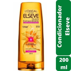 condicionador elseve l`oreal paris oleo extraordinario cabelos secos 200ml