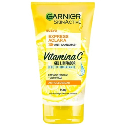 gel limpeza facial garnier 150g uniform&matte