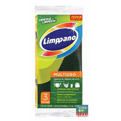 esponja dupla face limppano 3un