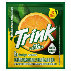 refresco em po trink 15g laranja