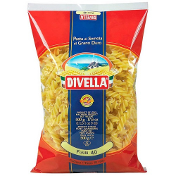 macarrao divella 500g fusilli 40