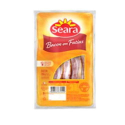 bacon fatiado gourmet seara 250gr