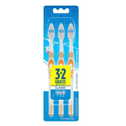 escova dental oral-b classic 40 leve 3 pague 2