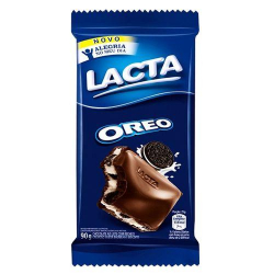 chocolate em barra lacta oreo 90g