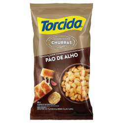 petisco torcida 60g pao de alho