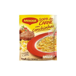 sopa carne com conchinha maggi 63gr