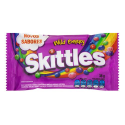 bala skittles frutas silvestres 38gr