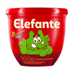extrato de tomate elefante 300g pote