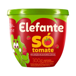 extrato de tomate elefante 300g so tomate