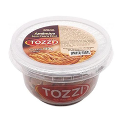 amendoas crua s/casca tozzi 150g