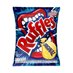 ruffles elma chips original 167g
