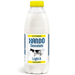 leite xando 1l light desnatado a light desnata.a