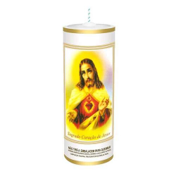 vela sao domingos votiva sagrado coracao de jesus