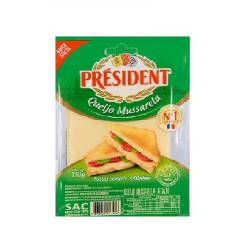 queijo mussarela president 150g