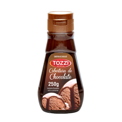 cobertura p/sorvete tozzi 270g. chocolate