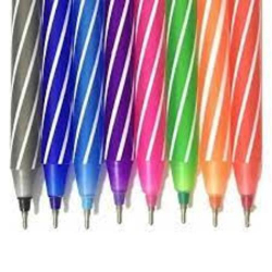 caneta esf. cis spiro c/8 cores sort.