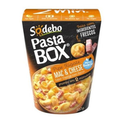 pasta box sodebo 310g mac cheese bacon