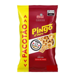 petisco elma chips pingo d`ouro 76g bacon