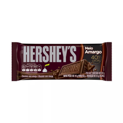 Chocolate Hersheys Barra Meio Amarg Ba