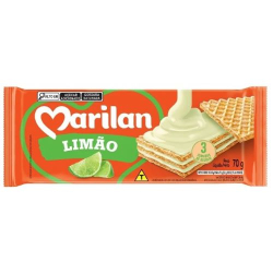 biscoito marilan wafer 70g limao