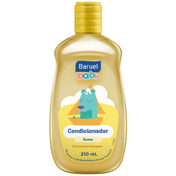 condicionador suave baruel baby frasco 210ml