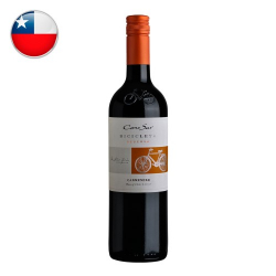 vinho tinto cono sur 750ml bicicleta carmenere