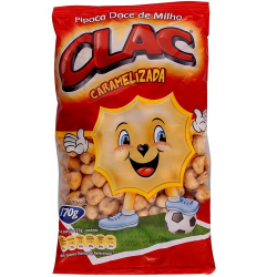 pipoca doce caramelizada clac 170g