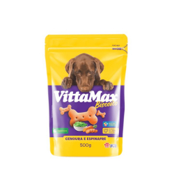 racao vittamax biscoito 500g espinafre e cenoura