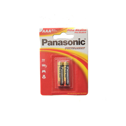 pilha alcalina panasonic premium pequena aa 2un