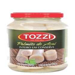 palmito tozzi inteiro pote - 300g