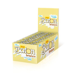 chocolate branco baton garoto 16g