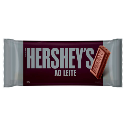 choc. barra hersheys 82g ao leite