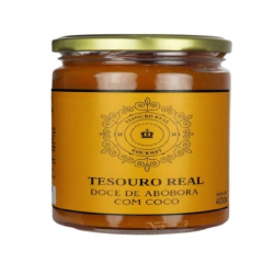 doce abob. c/coco tesouro real 400g cremosa