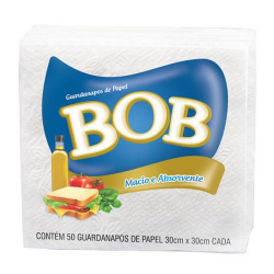 guardanapo bob 20cm x 23cm c/ 50 unids.