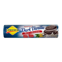 biscoito lowcucar dark vanilla zero lactose 120gr