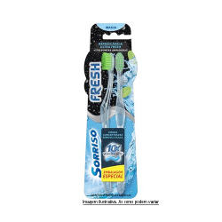 escova dental sorriso fresh 2un