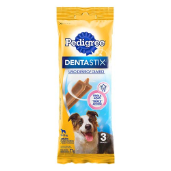 petisco pedigree dentastix racas medias 75g