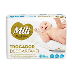 lencos absorvente mili infantil 5un