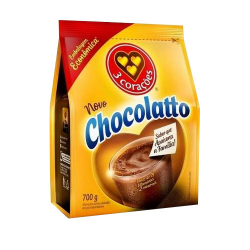 achocolatado em po 3 coracoes refil 700g
