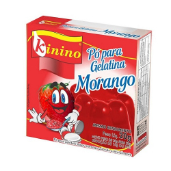 gelatina kinino 20g morango